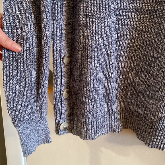 Blue LOFT Sweater with Buttons - Picture 4 of 7